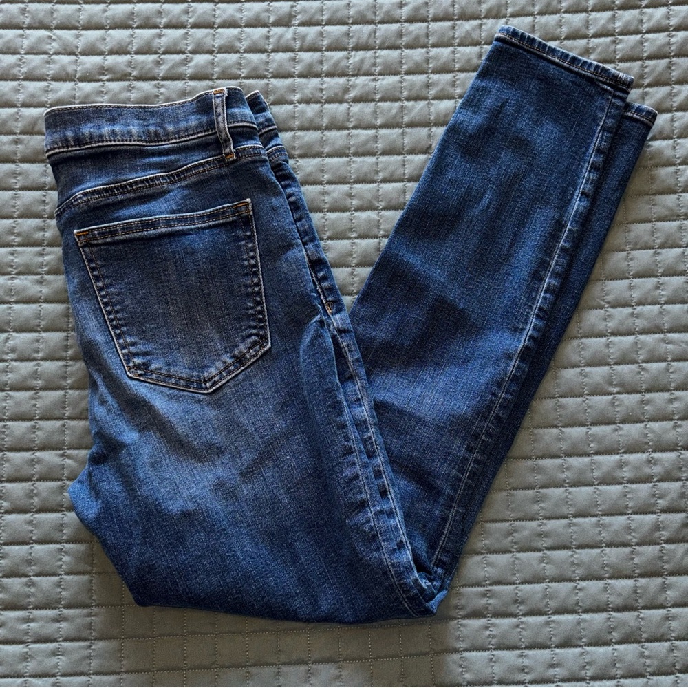 GAP Denim Womens Jeans Skinny Straight Stetch Size 28 Regular - (C2426A)